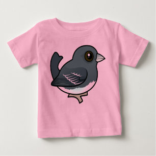 Camiseta Para Bebê Junco de olhos escuros (asa branca)
