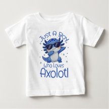 Just A Boy Who Loves Axolotl 