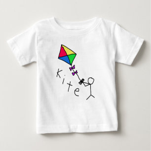Camiseta Para Bebê K é para pipa