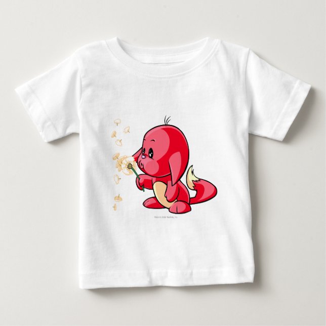 Camiseta Para Bebê Kacheek Red (Frente)