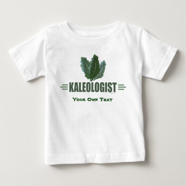 Camiseta Para Bebê Kale Engraçado (Frente)