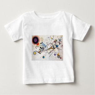 Camiseta Para Bebê Kandinsky 1923/Composição viii/pixdezines
