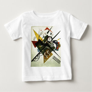 Camiseta Para Bebê Kandinsky em Branco II