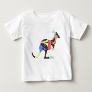 Camiseta Para Bebê Kangaroo