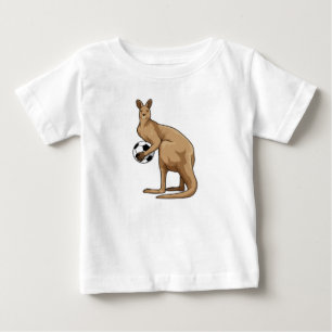 Camiseta Para Bebê Kangaroo no Esporte do Futebol