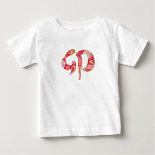 Camiseta Para Bebê Kanji Japonês