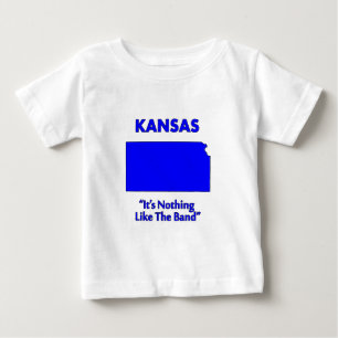 Camiseta Para Bebê Kansas - Não é Nada Como a Banda