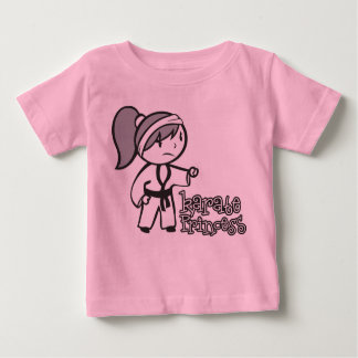 Camiseta Para Bebê Karate Princess