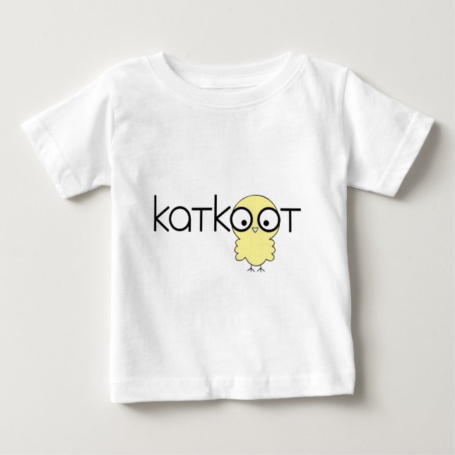 Camiseta Para Bebê katkoot (Frente)