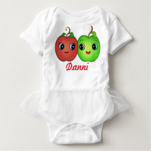 Kawaii Apple Love Baby Tutu