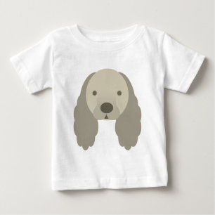CAMISETA PARA BEBÊ KAWAII COCKER SPANIEL DOGGIE MUITO DOCE DOG