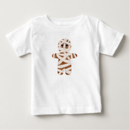 Camiseta Para Bebê Kawaii Halloween Mummy Decoration