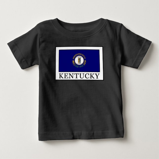 Camiseta Para Bebê Kentucky (Frente)