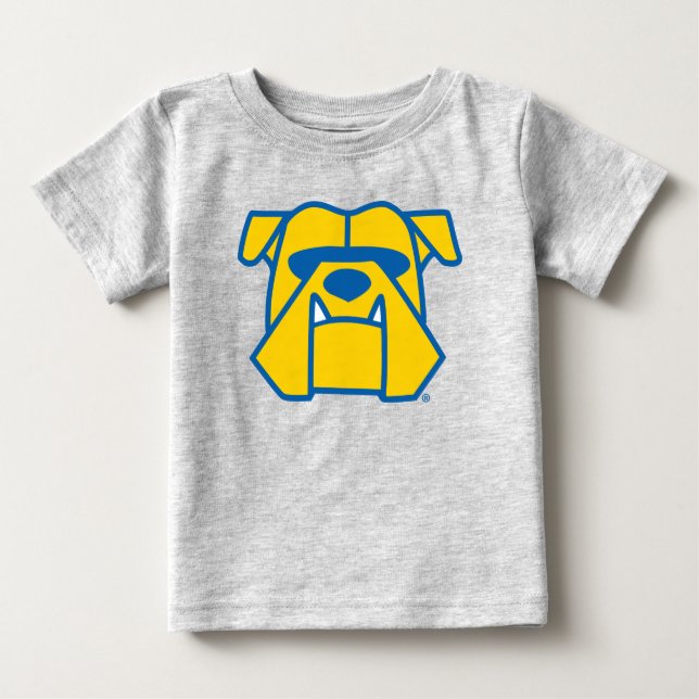 Camiseta Para Bebê Kettering University Bulldogs (Frente)