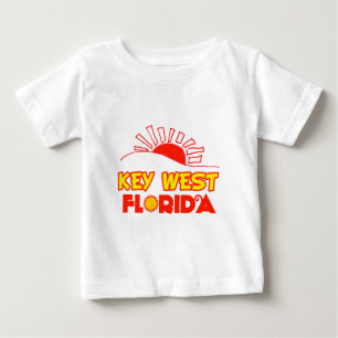 Camiseta Para Bebê Key West, Florida
