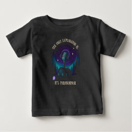 Camiseta Para Bebê Kid's Dark Shirt, Cabin