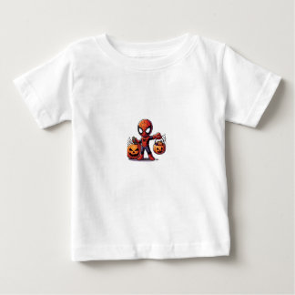 Camiseta Para Bebê kids halloween t-shirt, spooky season , kids