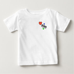 Camiseta Para Bebê Kids Love