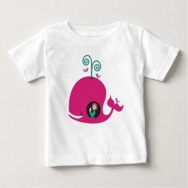 Camiseta Para Bebê Kids Shirt Bible Story Jonah And The Whale Girl