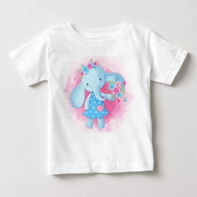 Camiseta Para Bebê Kids T-Shirt (Frente)