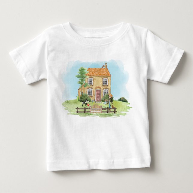 Camiseta Para Bebê Kids T-Shirt (Frente)