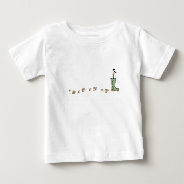 Camiseta Para Bebê Kids T-Shirt (Frente)