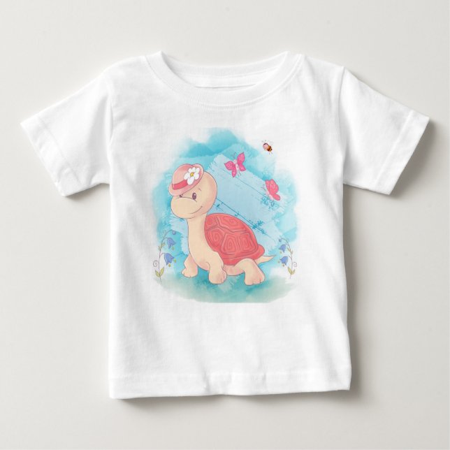 Camiseta Para Bebê Kids T-Shirt (Frente)