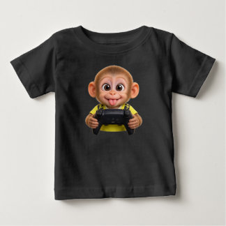 Camiseta Para Bebê Kids' T-shirt – Playful monkey play