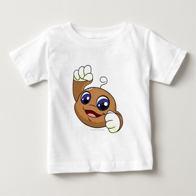 Camiseta Para Bebê Kiko Brown (Frente)