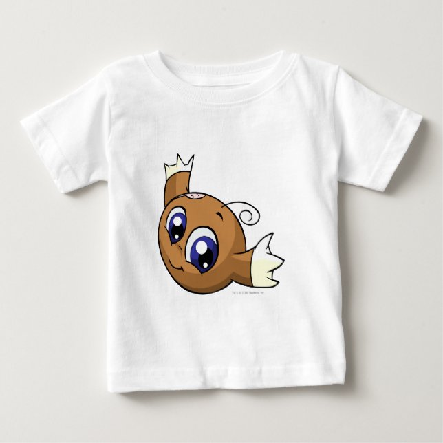 Camiseta Para Bebê Kiko Brown (Frente)