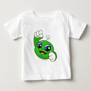 Camiseta Para Bebê Kiko Green