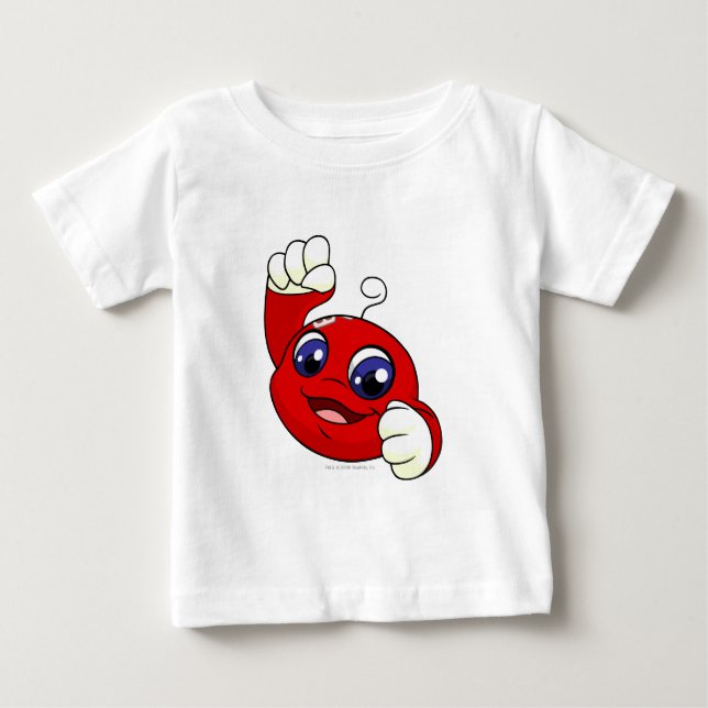 Camiseta Para Bebê Kiko Red (Frente)