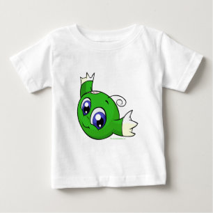 Camiseta Para Bebê Kiko verde de roda