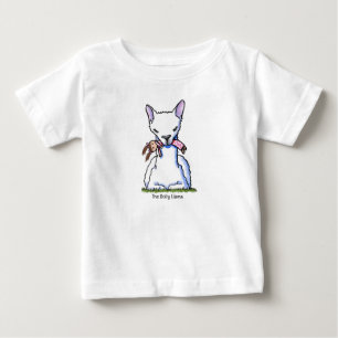 Camiseta Para Bebê KiniArt Dolly Llama