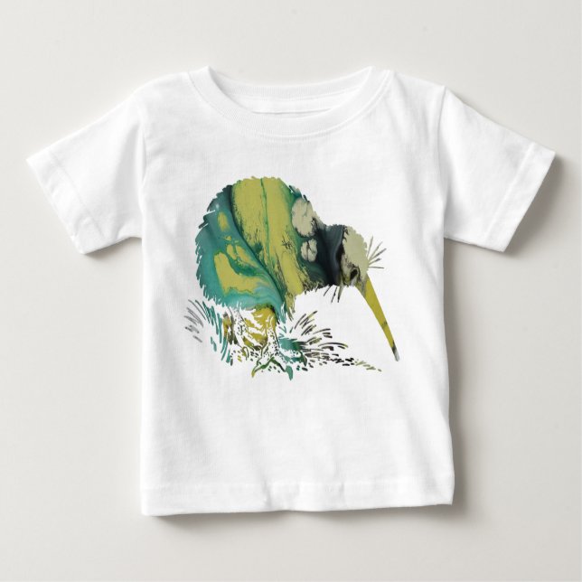 Camiseta Para Bebê Kiwi (Frente)