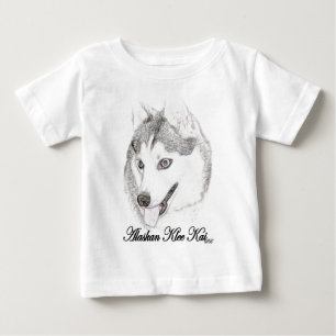 Camiseta Para Bebê Klee do Alasca Kai