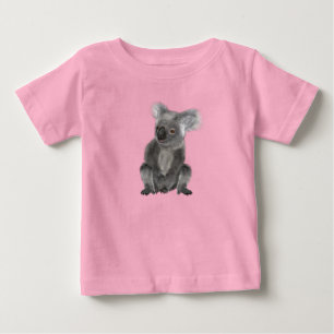 Camiseta Para Bebê Koala Bear