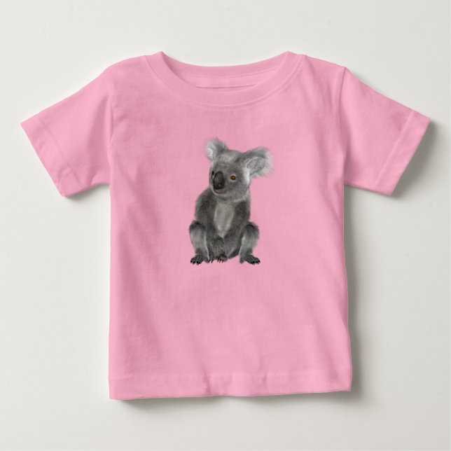 Camiseta Para Bebê Koala Bear (Frente)
