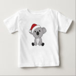 Camiseta Para Bebê Koala Christmas Snow Winter Animais Koalas Adulto<br><div class="desc">O Koala para o Natal com luzes de fadas. Animais engraçados com presentes e neve até as férias. Também é engraçado para o Natal em julho. Os coalas são animais doces e perfeitos para o Natal.</div>
