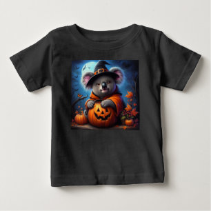 Camiseta Para Bebê Koala Halloween Costume