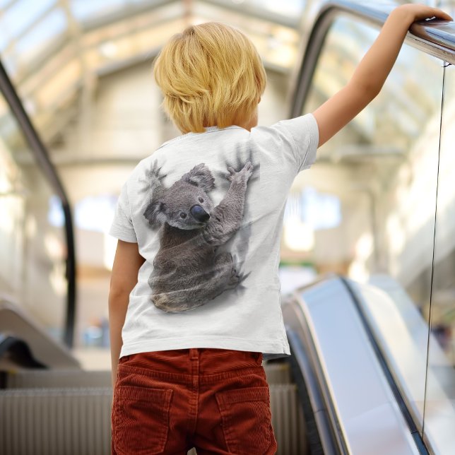 Camiseta Para Bebê Koala Hang No Urso Cóctil Traseiro Da Austrália (Criador carregado)