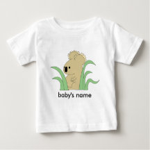 koala infantil no t-shirt do eucalipto l/s