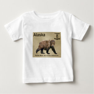 Camiseta Para Bebê Kodiak Bear