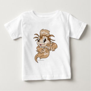 Camiseta Para Bebê Koi Brown