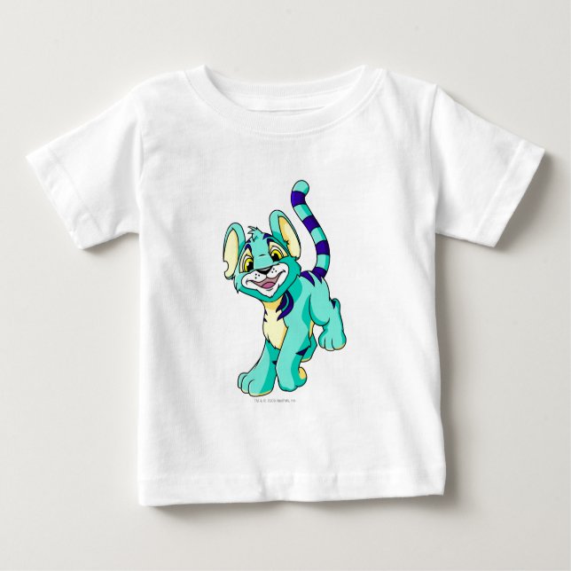 Camiseta Para Bebê Kougra Blue (Frente)