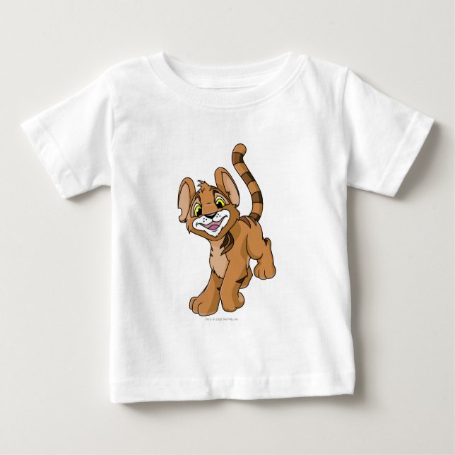 Camiseta Para Bebê Kougra Brown (Frente)