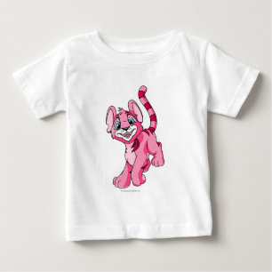 Camiseta Para Bebê Kougra Pink