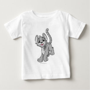 Camiseta Para Bebê Kougra Silver