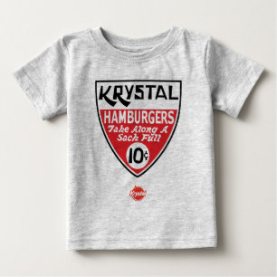 Camiseta Para Bebê Krystal protetor de 10 centavos