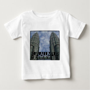 Camiseta Para Bebê Kuala Lumpur